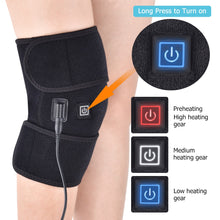 Load image into Gallery viewer, Heated Therapy Knee Brace